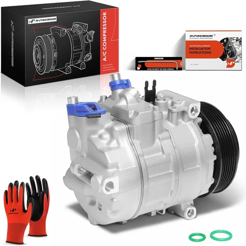 Vista 10 de A-Premium Compresor de aire acondicionado con embrague compatible con Porsche Para Cayenne 2015-2018 3.6L, 911 2014-2014, Boxster 2009-2014