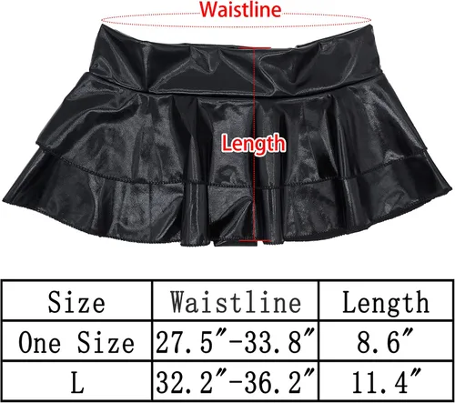 Vista 5 de Minifalda plisada metálica para mujer, Metálico