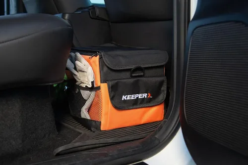 Vista 3 de KEEPER Organizador portátil para maletero, 19L, organizadores y almacenamiento de automóvil, parte inferior antideslizante, adecuado para SUV