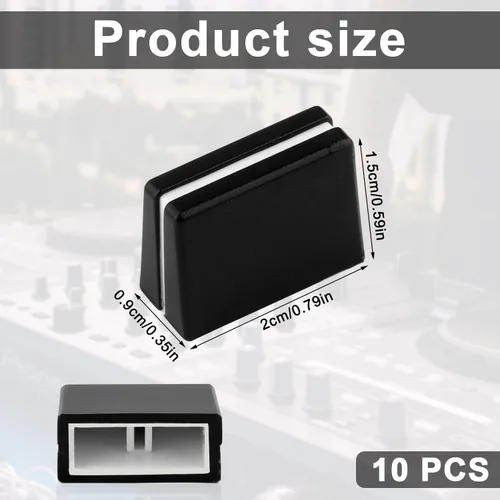 Vista 2 de 10 tapas Fader Taps, Fader Caps Mezclador Slider Fader Perillas para Pioneer DJM350, 400, 500, 700, 750, 800, 850, 900NEXUS, 900SRT, 900NXS2, 2000