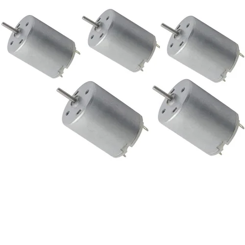 Vista 5 de Motor Micro CC 1.5-3V 15000RPM 130 Mini Motor Eléctrico con Eje Redondo para Barco RC Avión Modelo Juguetes DIY Hobby Proyectos Científicos