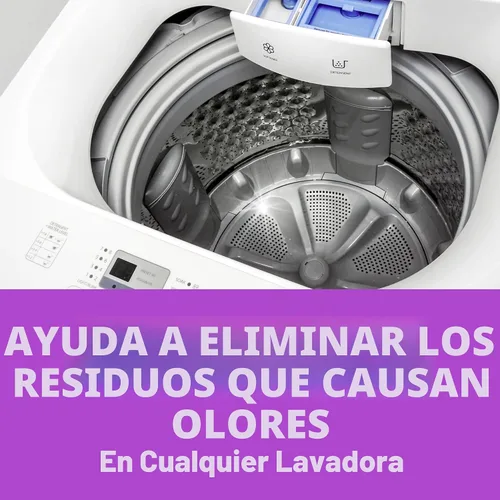 Vista 2 de OxiClean - Limpiador de lavadora con olor, 4 unidades Washing Machine Odor Eliminator, Removes Odor-Causing Residue, HE & Standard Washer Safe