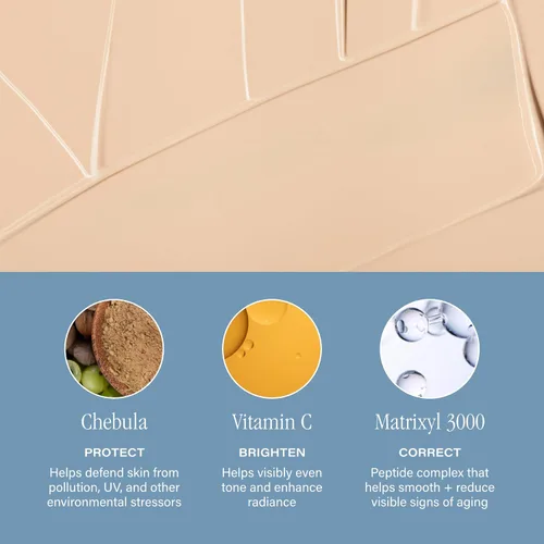 Vista 7 de SKINN Age Reset, Crema facial de día antienvejecimiento con SPF 30, hidratante facial de corrección múltiple ligera diaria que reafirma, hidrata e