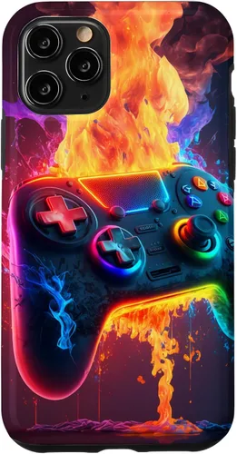 Vista 29 de Gamer Aesthetic Graphic Gaming Video Games Boys Funda para iPhone 17 para adolescentes y niños