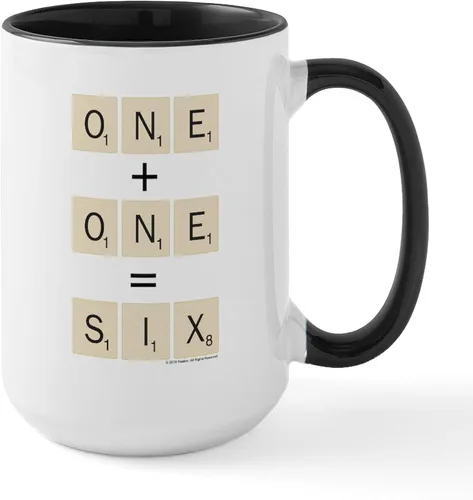 Vista 17 de CafePress Logo Taza de café de cerámica de 15 oz (15.0 fl oz)