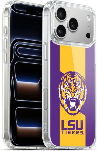 Vista 130 de Head Case Designs Funda de gel suave con licencia oficial de la Universidad Estatal de Louisiana LSU Camou compatible con Apple iPhone 7 Plus/iPhone
