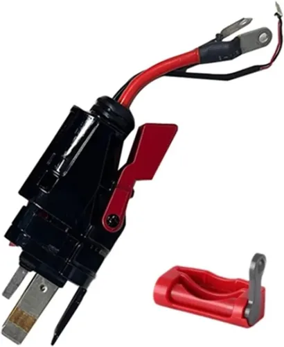 Vista 2 de Conjunto de gatillo de metal de repuesto compatible con Dyson V15 / SV22 / SV28 Series Aspiradora Partes Bloqueo de botón de encendido