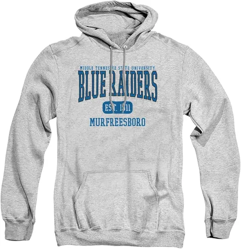 Vista 220 de LOGOVISION Colección de sudaderas con capucha unisex con diseño oficial de Collegiate Est. Date para hombres y mujeres