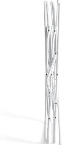 Vista 3 de Rayen Perchero vertical de 24.0 x 172.4 x 17.5 in Fácil de plegar Área de colocación de 45.9 ft con sistema de bloqueo de piernas con topes