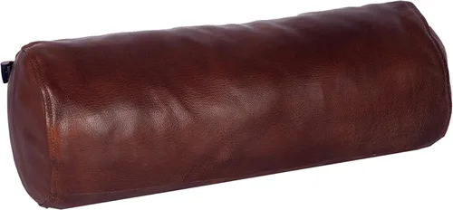 Vista 13 de D DOLLY LAMB Funda de almohada redonda con cilindro cervical Diseño ergonómico para cabeza, cuello, espalda y piernas, ideal para soporte