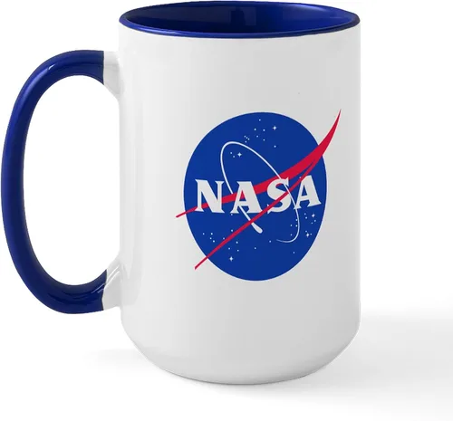 Vista 9 de CafePress NASA - Taza grande de cerámica para café, 15 oz (15.0 fl oz)