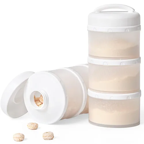 Vista 16 de Termichy - Dispensador de fórmula apilable portátil: contenedor de leche en polvo para llevar