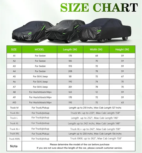 Vista 6 de KouKou Funda impermeable para automóvil para todo tipo de clima, 7 capas para automóviles con cremallera, ajuste universal para sedán, Honda Civic