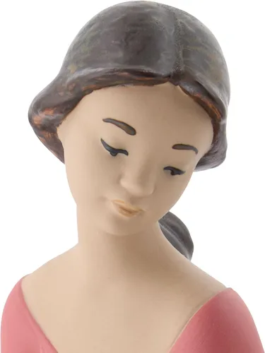 Vista 6 de NAO Reflexiones primaverales. figura de mujer de porcelana.