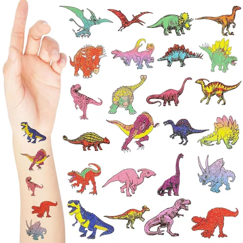 Vista 10 de Landhoow 240 tatuajes religiosos cristianos temporales para niños, tatuajes faciales con brillantina, calcomanías para el cuerpo, accesorio