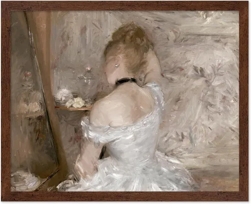 Vista 10 de Poster Master Póster de pintura vintage de The Keynote - Impresión retro de mujer a pie - Arte impresionista - Regalo para hombres y mujeres