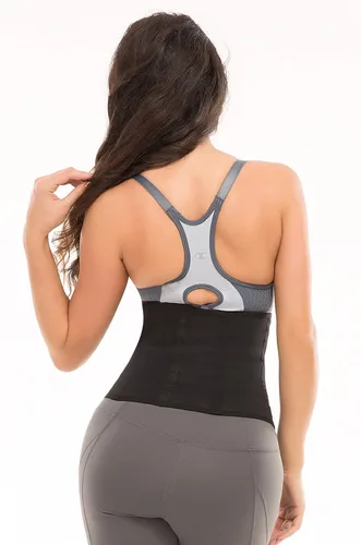 Vista 2 de TruFigure Entrenador de cintura de látex deportivo colombiano (Faja Deportiva) con 3 ganchos