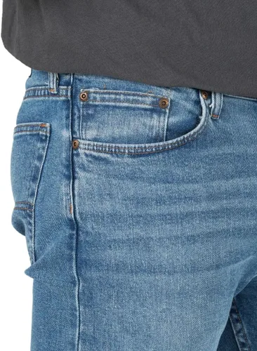 Vista 6 de Wrangler Authentics - Jeans de ajuste estándar y pretina Comfort Flex, para hombre