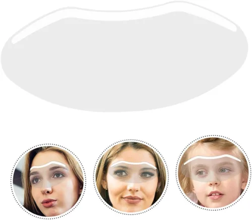 Vista 9 de 30 Uds Máscara Transparente Máscaras Peluquería Facial Corte de Pelo Máscara de Salón Suministros Claro Corte Facial Cubierta de Ojo Suministros