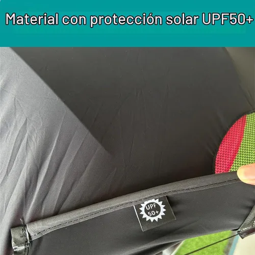 Vista 6 de SUN002 - Extensión de parasol UPF 50+ compatible con GB Pockit+ All City, parasol con protección UV para cochecito de bebé, accesorios de verano
