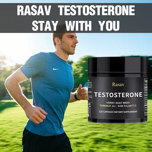 Vista 7 de Rasav Suplemento Horny Goat Weed y Tongkat Ali para hombres, suplemento de refuerzo de testosterona para hombres, suplementos potenciadores