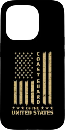 Vista 14 de Funda USCG de la Guardia Costera de Estados Unidos y la bandera estadounidense USCG para iPhone 16