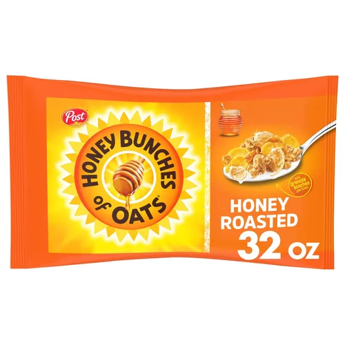 Vista 16 de Miel manojos de avena Honey Roasted, 2.1-ounce (12 unidades) Desayuno o merienda fácil para llevar
