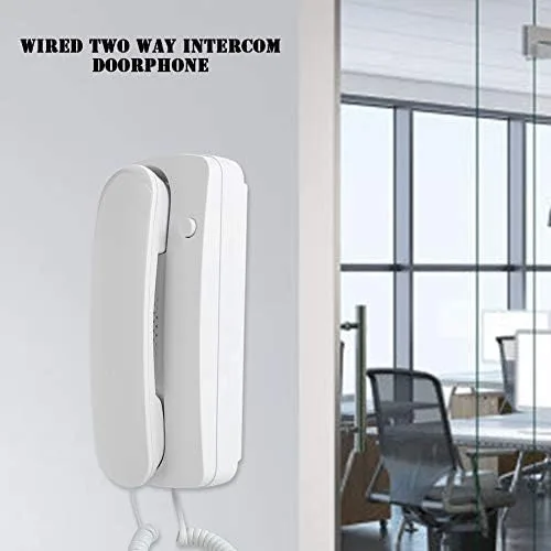 Vista 2 de Intercomunicadores para el hogar, intercomunicadores Distancia de trabajo 656.2 ft Comunicación clara fuerte conveniente para oficinas, hoteles