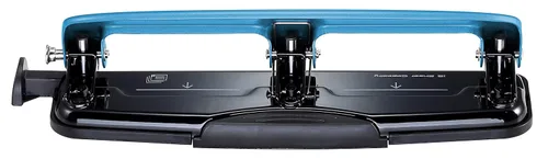 Vista 7 de Bostitch Office EZ Squeeze™ Perforadora de 3 agujeros con esfuerzo reducido, 12 hojas, azul (2103), 12 hojas azul