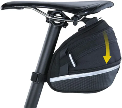Vista 3 de Topeak Bolsa de asiento de bicicleta Wedge Pack II