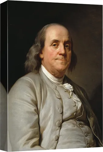 Vista 46 de wall26 - Retrato de Thomas Jefferson por Rembrandt Peale (3er Presidente de los Estados Unidos) - Serie de Presidentes Estadounidenses - Arte