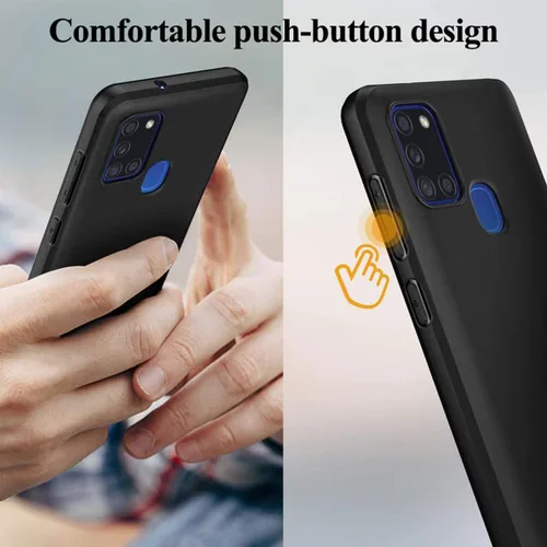 Vista 3 de Paquete de 2 fundas de TPU compatibles con Google Pixel 5A 5G, accesorios de protección flexibles a prueba de golpes con recortes precisos (negro)