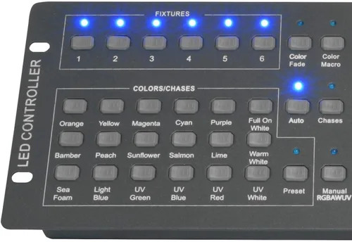 Vista 5 de CHAUVET DJ OBEY40 control DMX universal