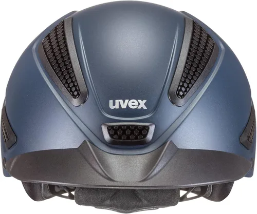 Vista 2 de uvex perfexxion II - Casco de equitación para mujer y hombre, color antracita, ajustable y excelente ventilado