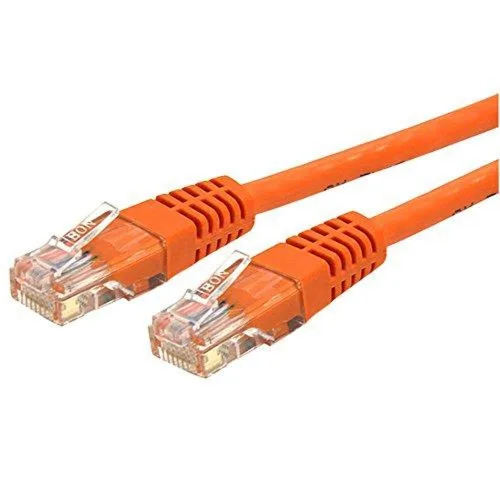 Vista 60 de StarTech. com Cable Ethernet CAT6 de 1 pie – Cable Ethernet CAT 6 Gigabit negro -650MHz 100W PoE++ RJ45 UTP moldeado Categoría 6 Network/Patch Cord