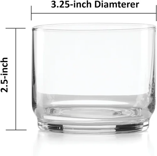 Vista 2 de Lenox Tuscany Classics - Vasos cortos apilables de 6 piezas