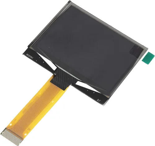 Vista 9 de 1 pantalla LCD SSD1309, construcción de vidrio flexible en línea de 2.42 pulgadas, módulo de pantalla LCD de 128 x 64 SSD1309 autoiluminado