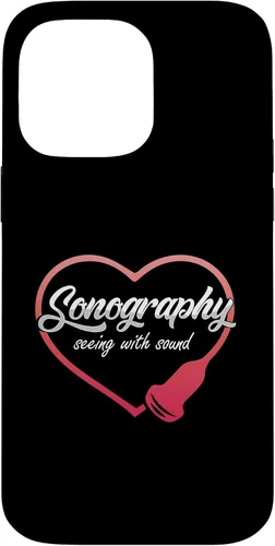 Vista 21 de Sonography Seeing with Sound Ultrasonido Ecografía Medicina Case para iPhone 17