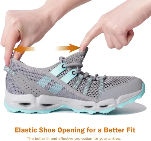 Vista 5 de MAINCH Zapatos acuáticos de senderismo para mujer de secado rápido para deportes al aire libre