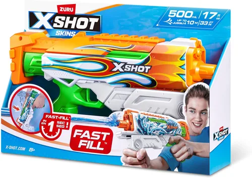 Vista 3 de Zuru X-Shot Fast Fill Skins Hyperload Water Blaster