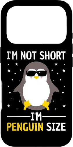 Vista 30 de I'm Not Short I'm Penguin Size Men Women Funny Penguin Lover Case for iPhone 17