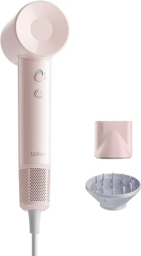 Vista 11 de Secador de Pelo Laifen SE Lite, Secador de Pelo Iónico Negativo con Motor Sin Escobillas de 100,000 RPM para Secado Rápido, Secador de Pelo de Alta