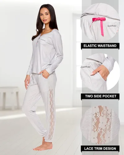 Vista 3 de bebe Conjunto de pijama para mujer