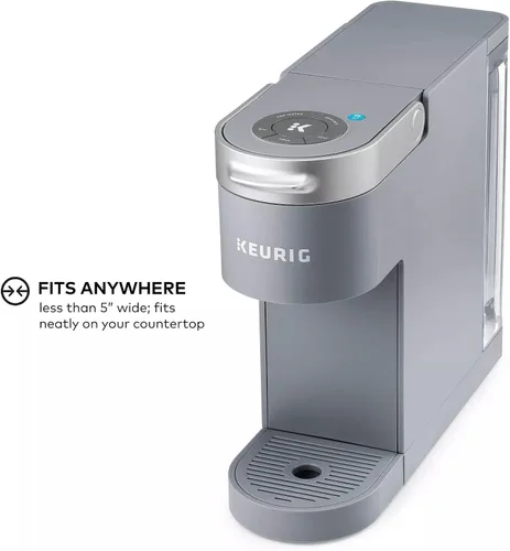Vista 8 de Keurig K-Iced Plus - Cafetera de una sola porción, prepara café helado, se adapta a taza de viaje, depósito de agua extraíble, gris ártico (renovada)