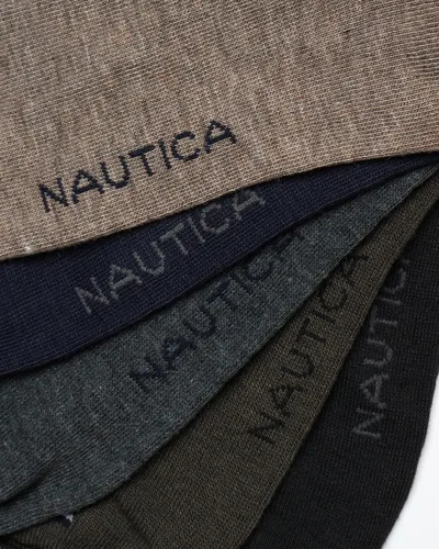 Vista 3 de Nautica Calcetines de vestir para hombre - Calcetines sólidos (10 unidades)