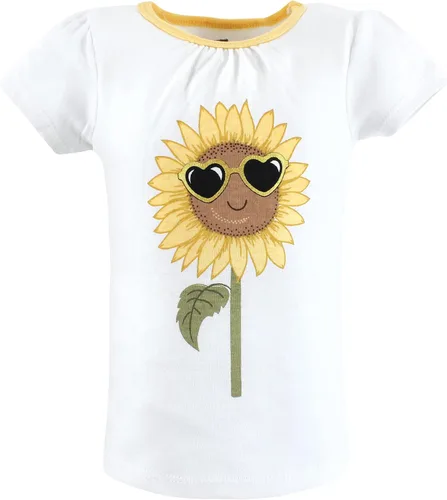 Vista 3 de Hudson Baby Camisetas unisex de manga corta para bebé
