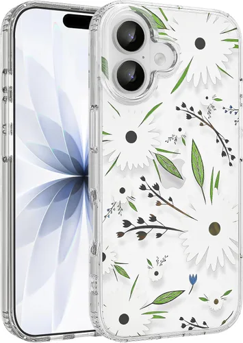 Vista 45 de FanTEK Compatible con iPhone 7 Plus, iPhone 8 Plus de 5.5 pulgadas, fundas de teléfono TPU de cristal transparente suave