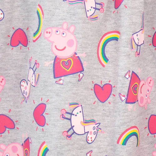 Vista 3 de Peppa Pig Vestido de unicornio y arco iris para niña