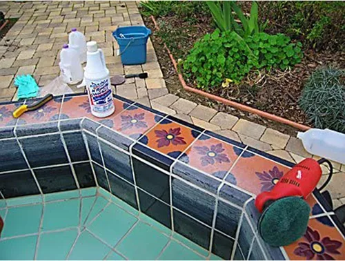 Vista 8 de BRING IT ON! CLEANER Sellador removedor de manchas de agua dura de 16 onzas, manchas de agua en el vidrio, acumulación de agua dura.