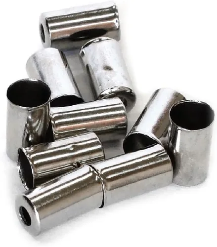 Vista 2 de Clarks Virola de la carcasa del freno (plata, 0.197 in), 200pcs bike-shift-cables-and-housing